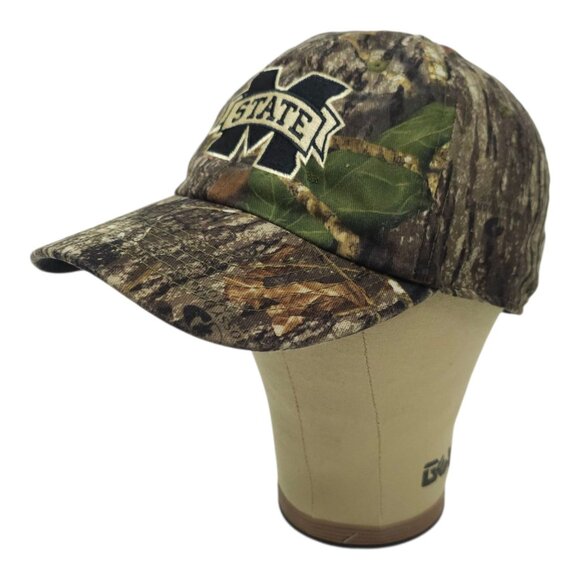 Mississippi State Bulldogs NCAA Camo Strapback Cap Hat Baseball Embroidered Logo - Picture 2 of 14